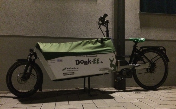 Donk-EE vor unserem Haus