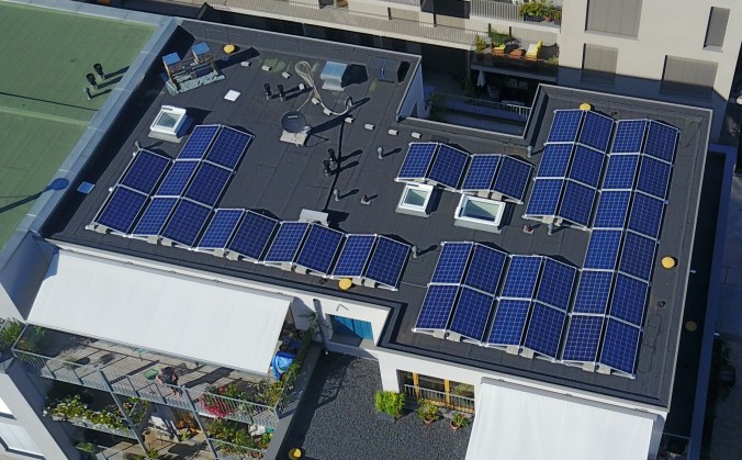 Unser Haus aus der Luft (c) Energiegewinner