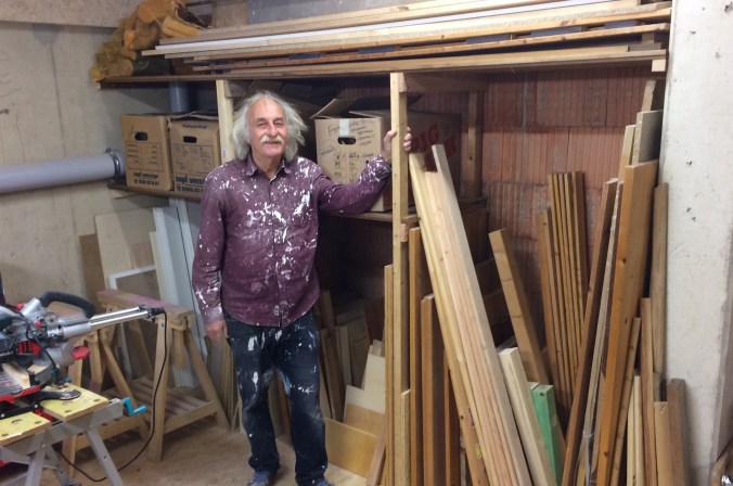 Unser nigelnagelneues Werkstattregal