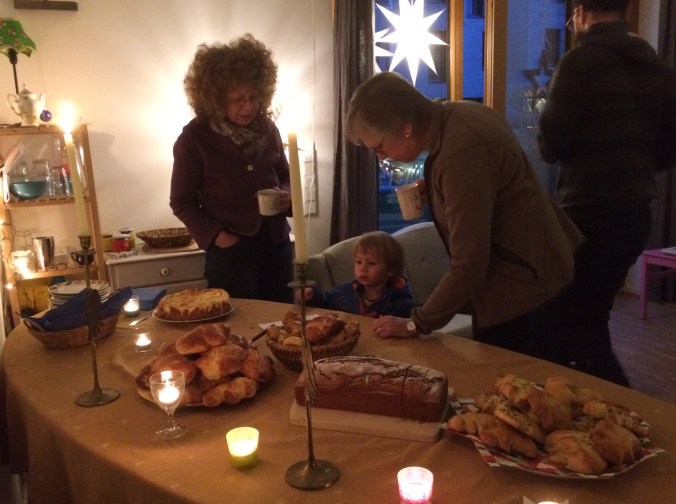 Der gedeckte Tisch vor dem Ansturm