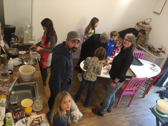 Plätzchenbackaktion im Gaudimax