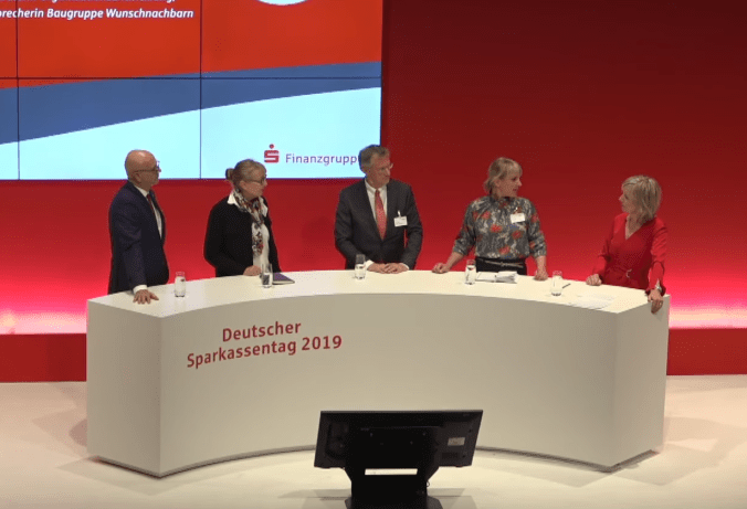 Das Panel am Dt. Sparkassentag (c) www.dsgv.de
