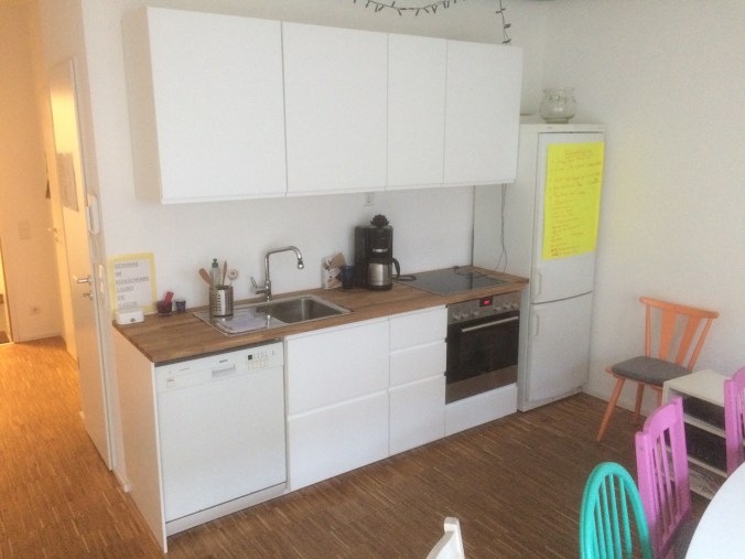 Die neue Küche im Gaudimax