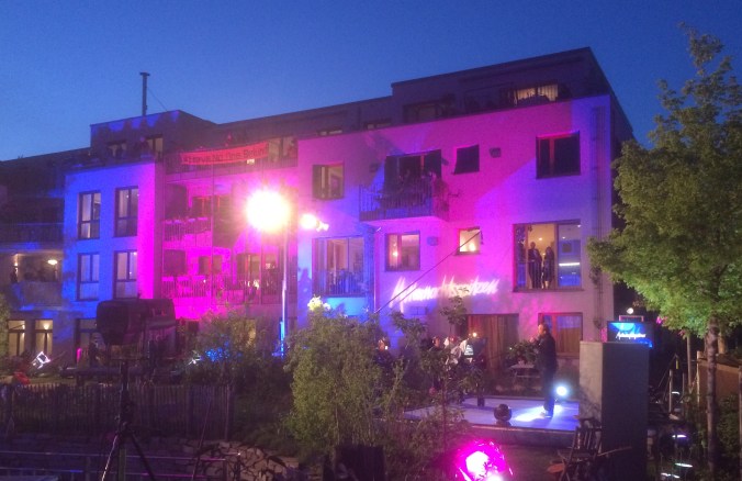 Die Mitternachtsspitzen in unserem Garten