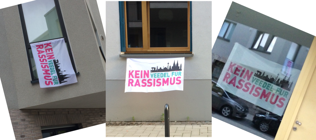 Kein Veedel für Rassimus x 3