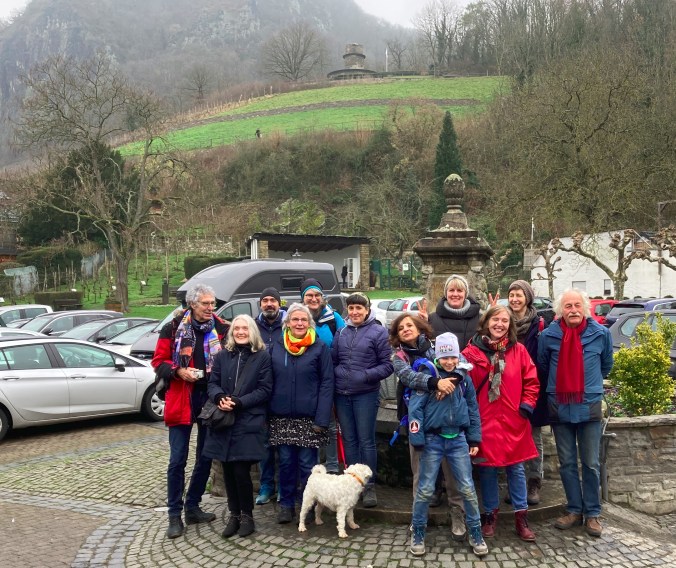 Vorher ... mit sauberen Schuhen